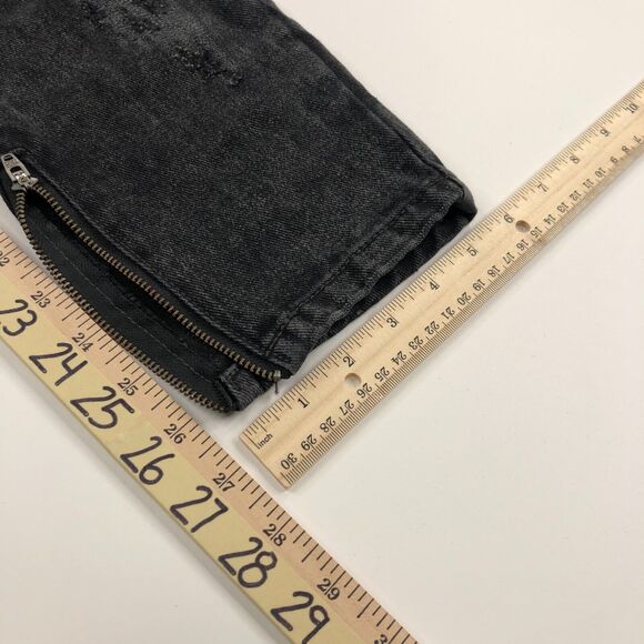 One Teaspoon Trashed Free Birds 28 (Fit 33W 26.5L) Mid Rise Distressed Jean - Picture 6 of 11